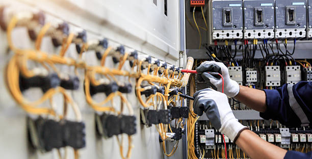 Professional Electrician technician working in Warrington, FL